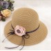  Foldable Rollup Wide Brim Crocheted Straw Caps Floppy Sun Shade Sun Hats  eb-79261849